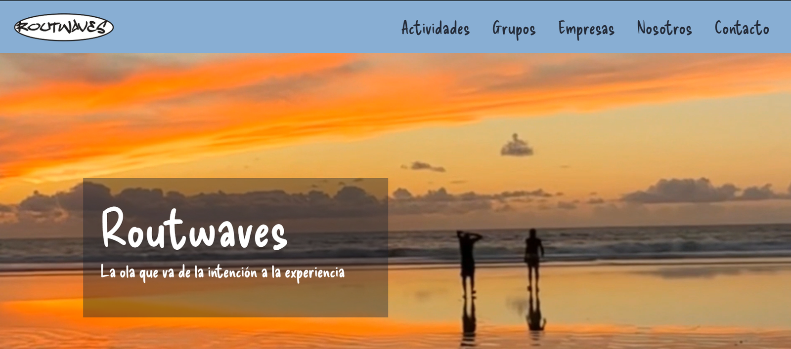 Bright & Friendly Website Design for Routwaves, a Growing Travel Startup!